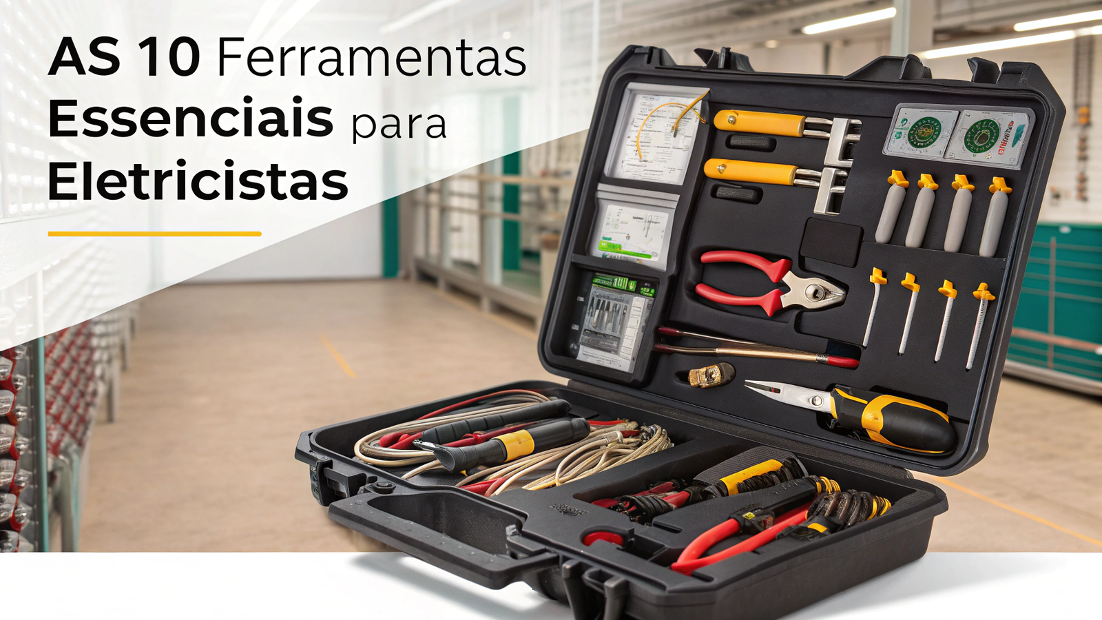 As 10 Ferramentas Essenciais para Eletricistas: Segurança e Eficiência ...