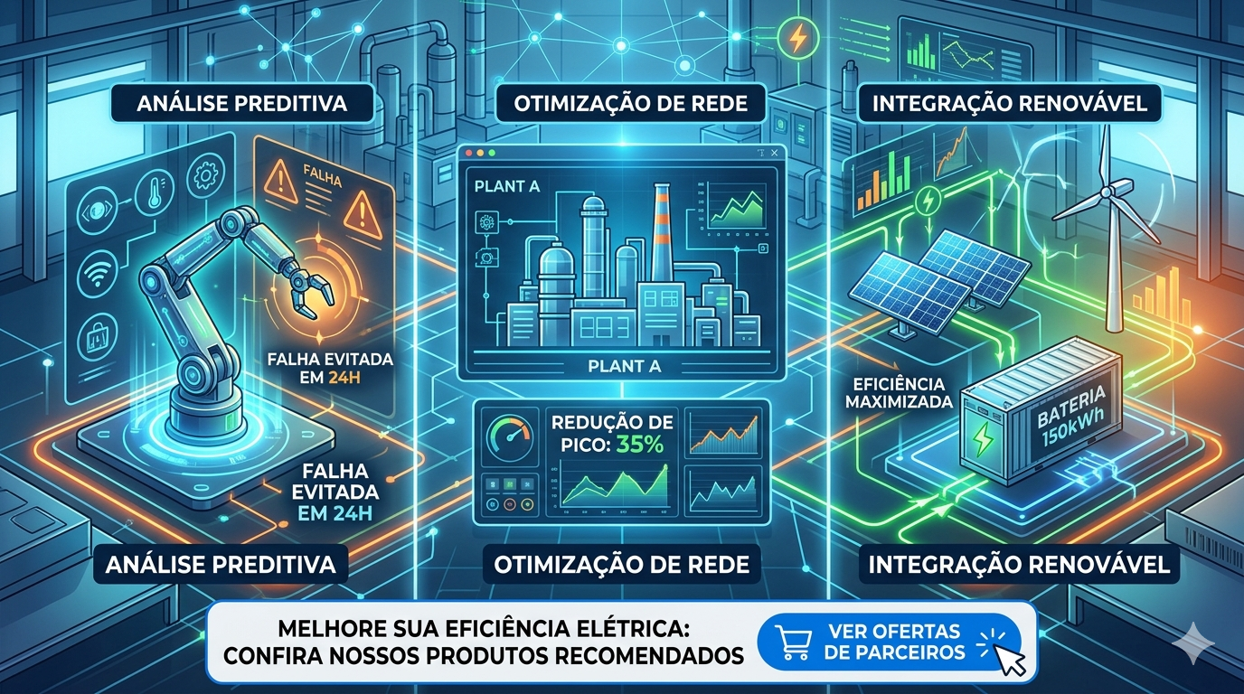 Inteligência Artificial no Gerenciamento de Energia: Eficiência Industrial